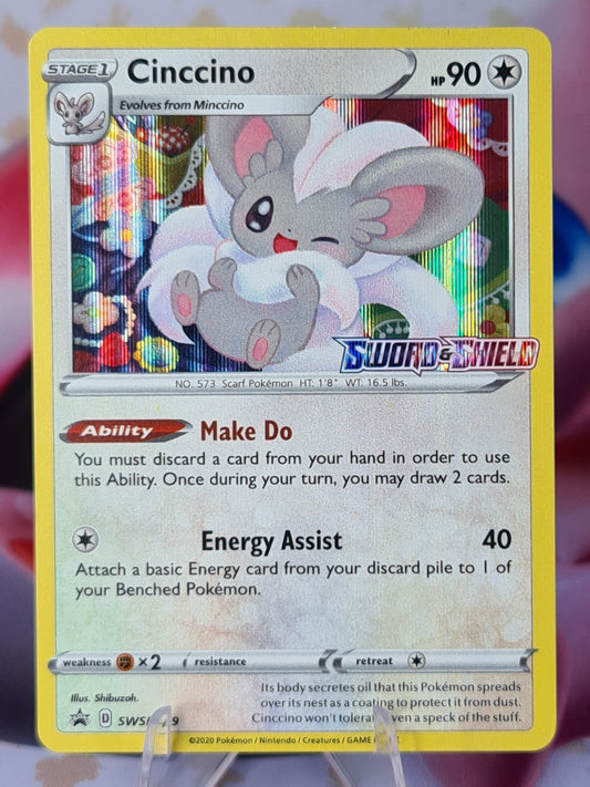 Cinccino SWSH009 Black Star Promo