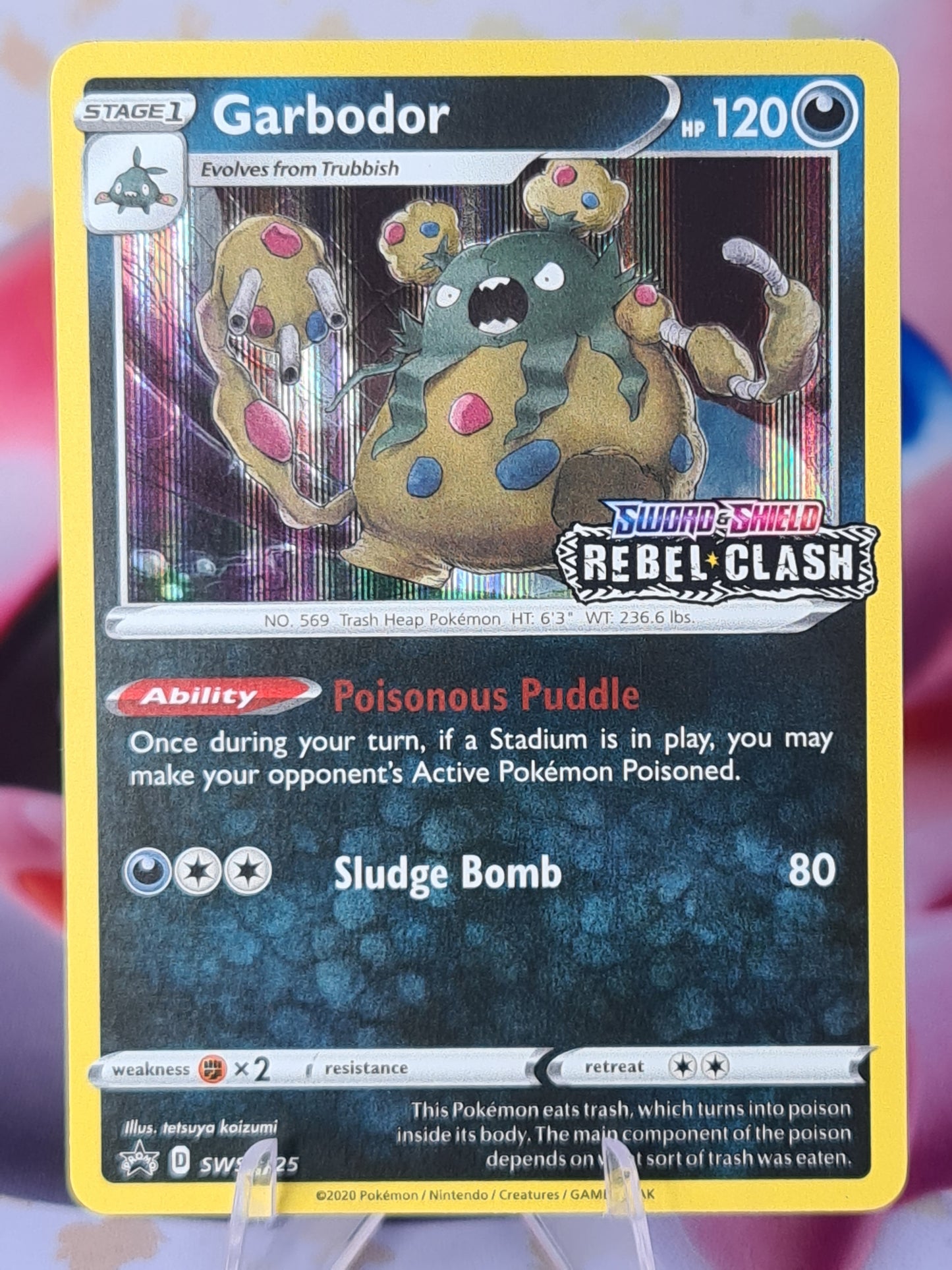 Garbodor SWSH025 Black Star Promo