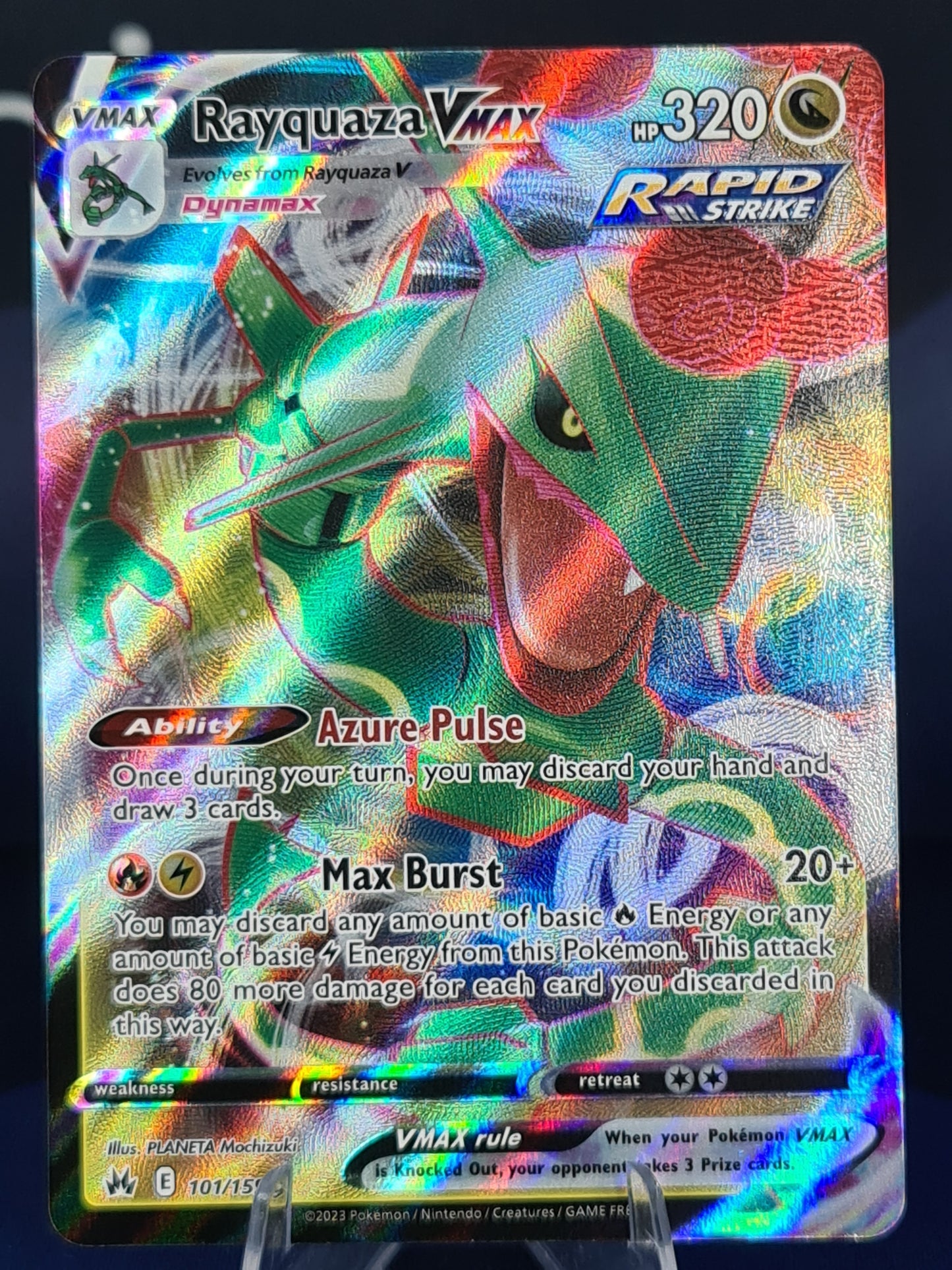 Rayquaza VMAX 101/159 Crown Zenith