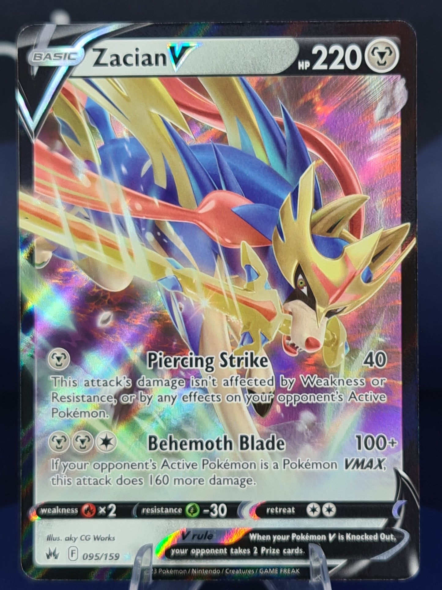 Zacian V 095/159 Crown Zenith