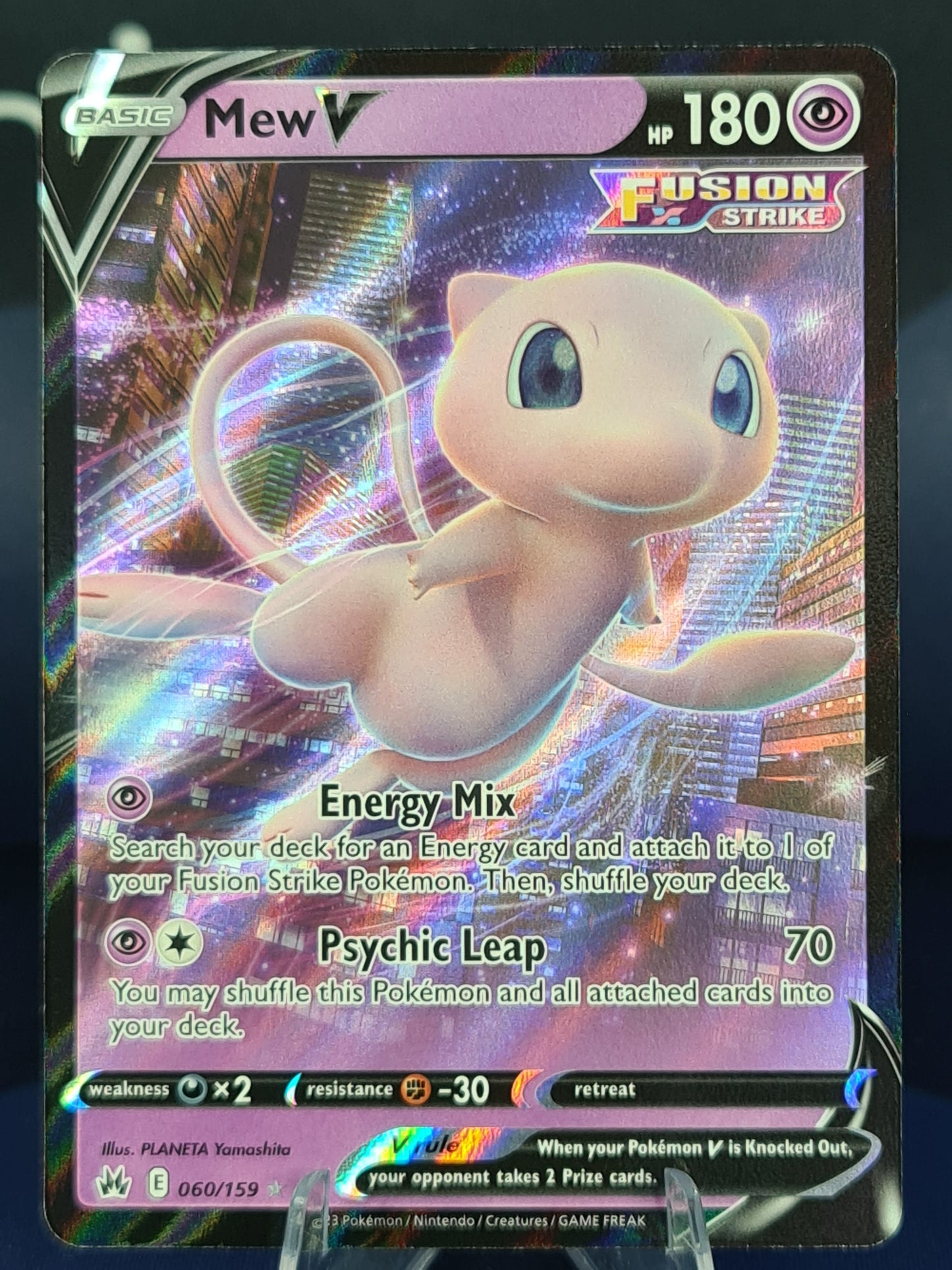 Mew V 060/159 Crown Zenith