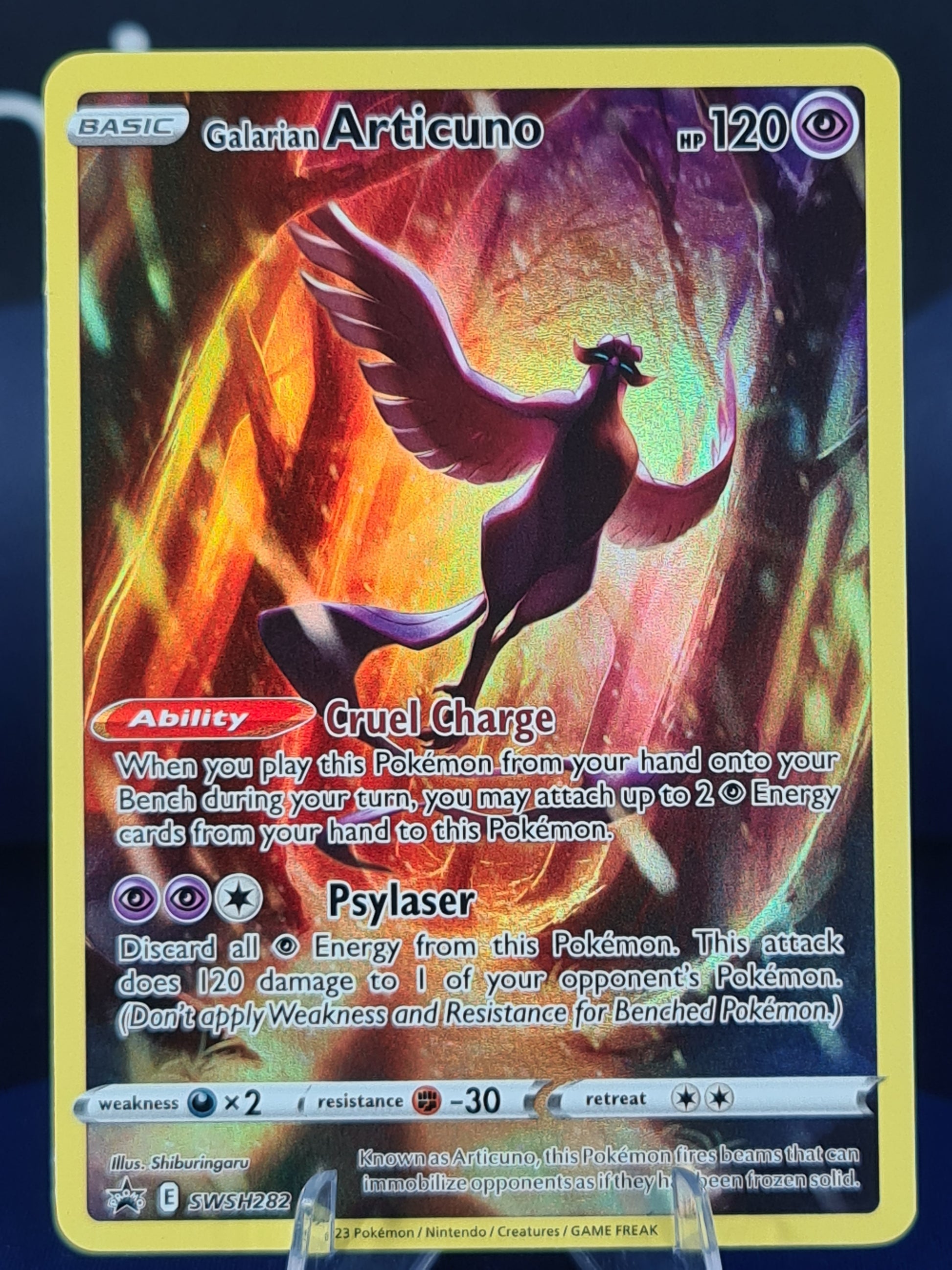 Galarian Articuno SWSH282 Black Star Promo Red Panda Gaming Galarian Articuno SWSH282 Black Star Promo Red Panda Gaming