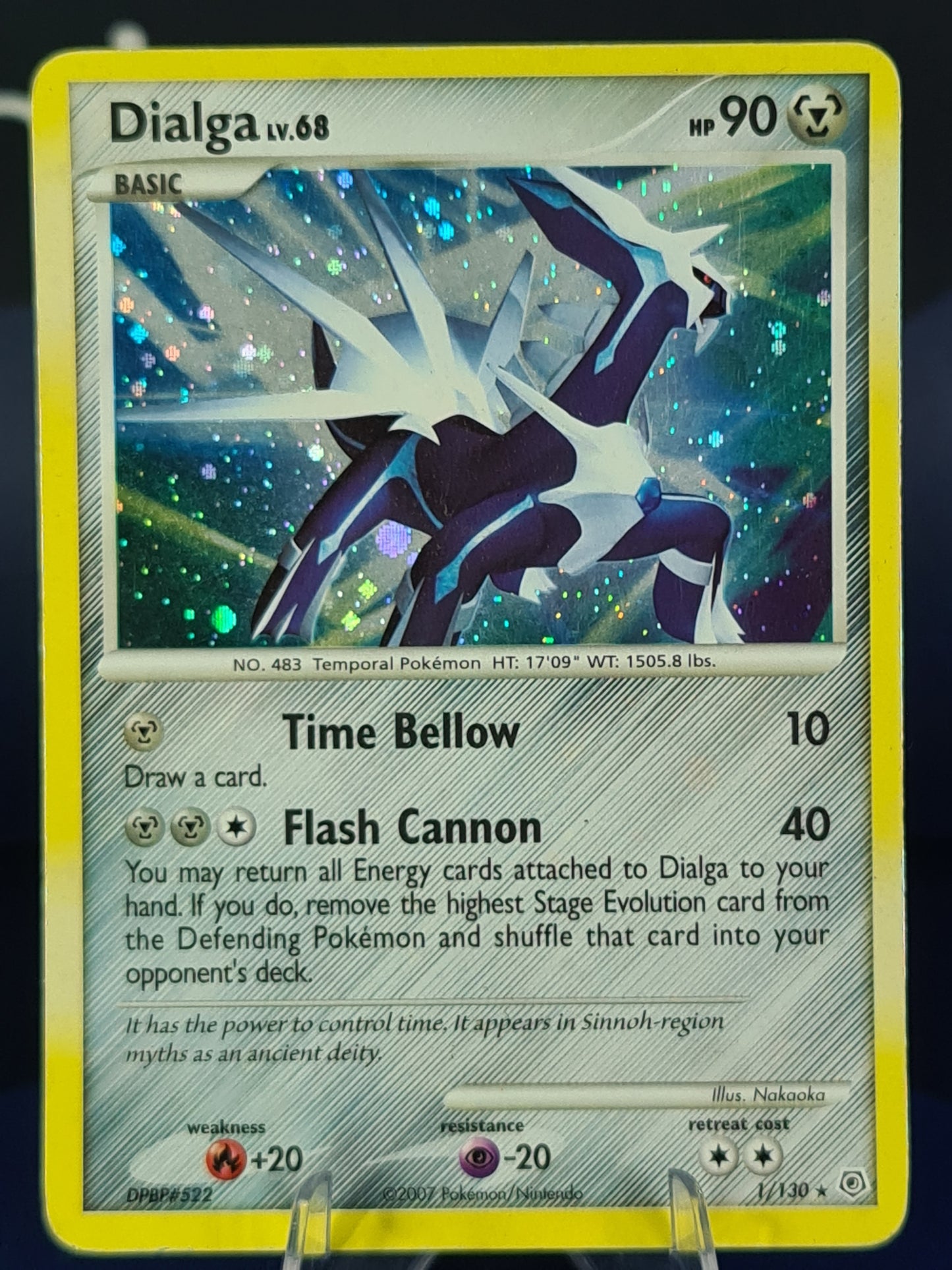 Dialga 1/130 Diamond & Pearl Holo