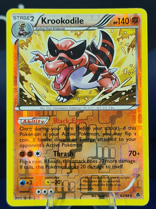 Krookodile 62/98 Emerging Powers Reverse Holo