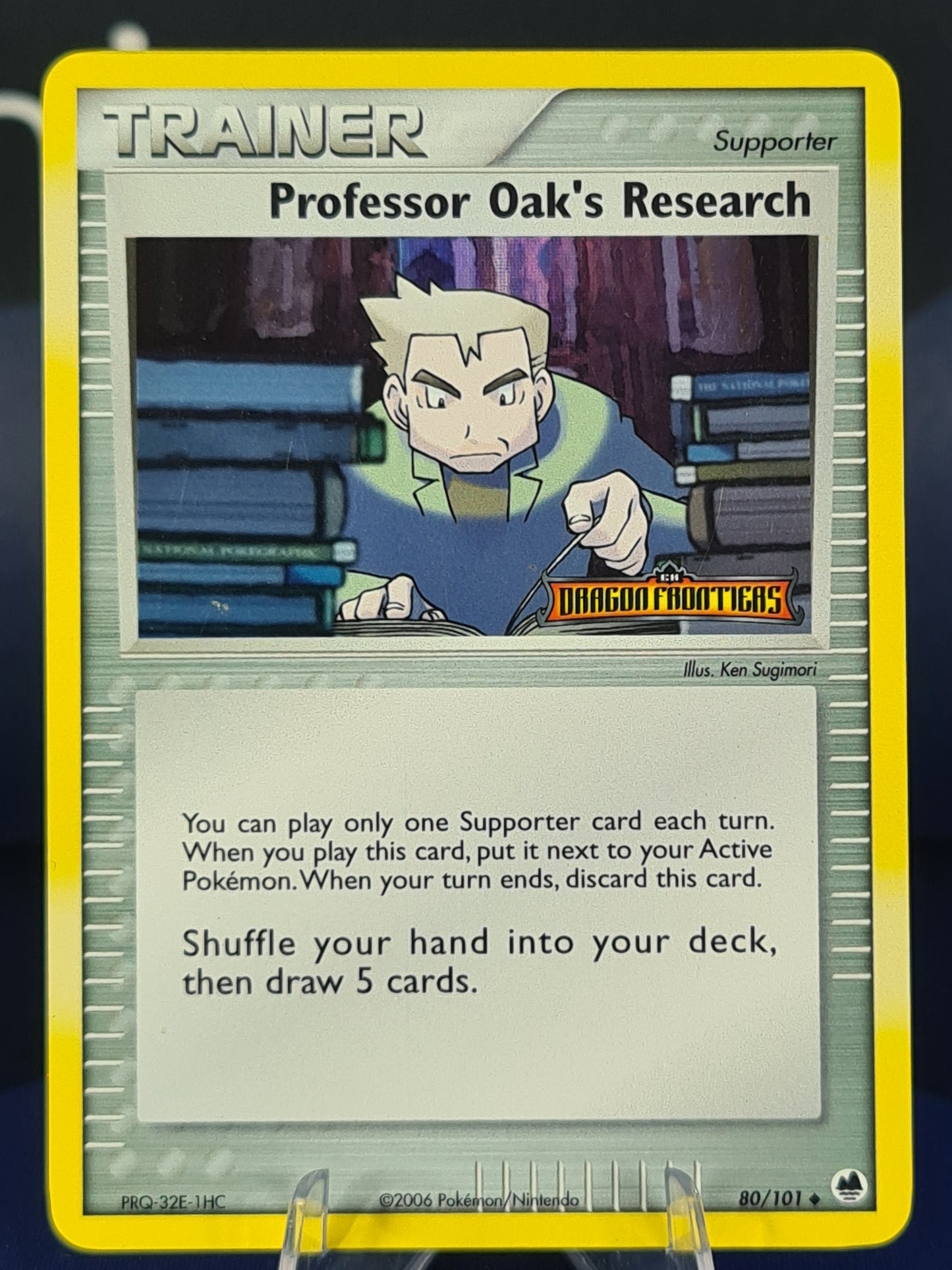 Professor Oak's Research 80/101 Dragon Frontiers Holo