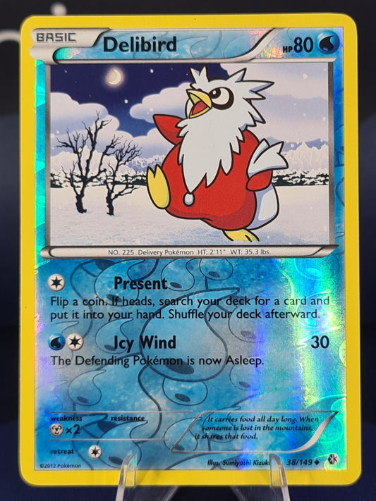 Delibird 38/149 Boundaries Crossed Reverse Holo