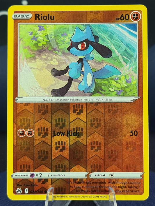 Riolu 071/159 Crown Zenith RH