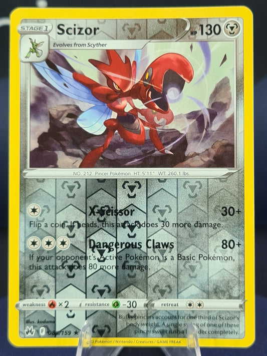 Scizor 086/159 Crown Zenith RH