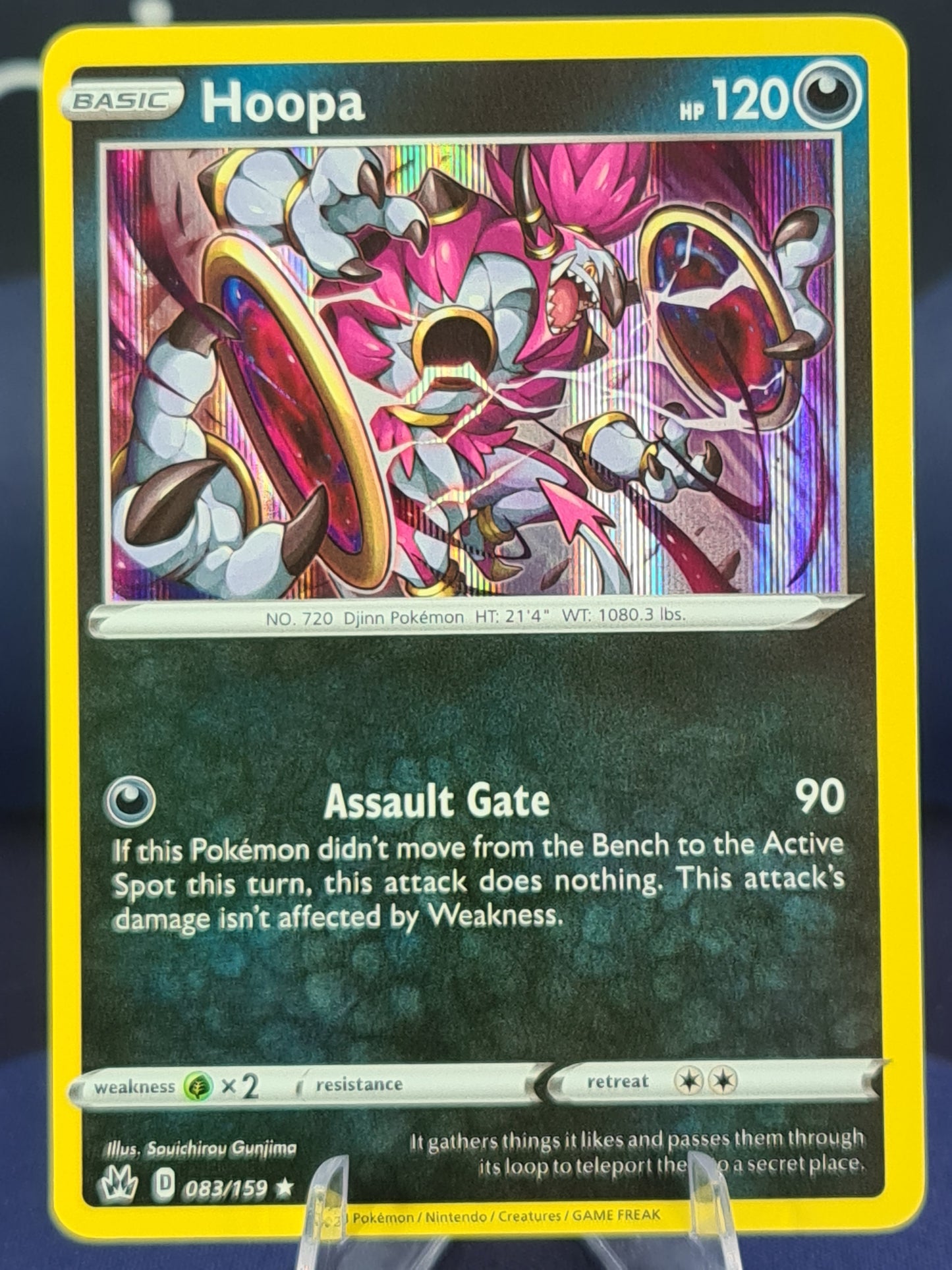 Hoopa 083/159 Crown Zenith Holo