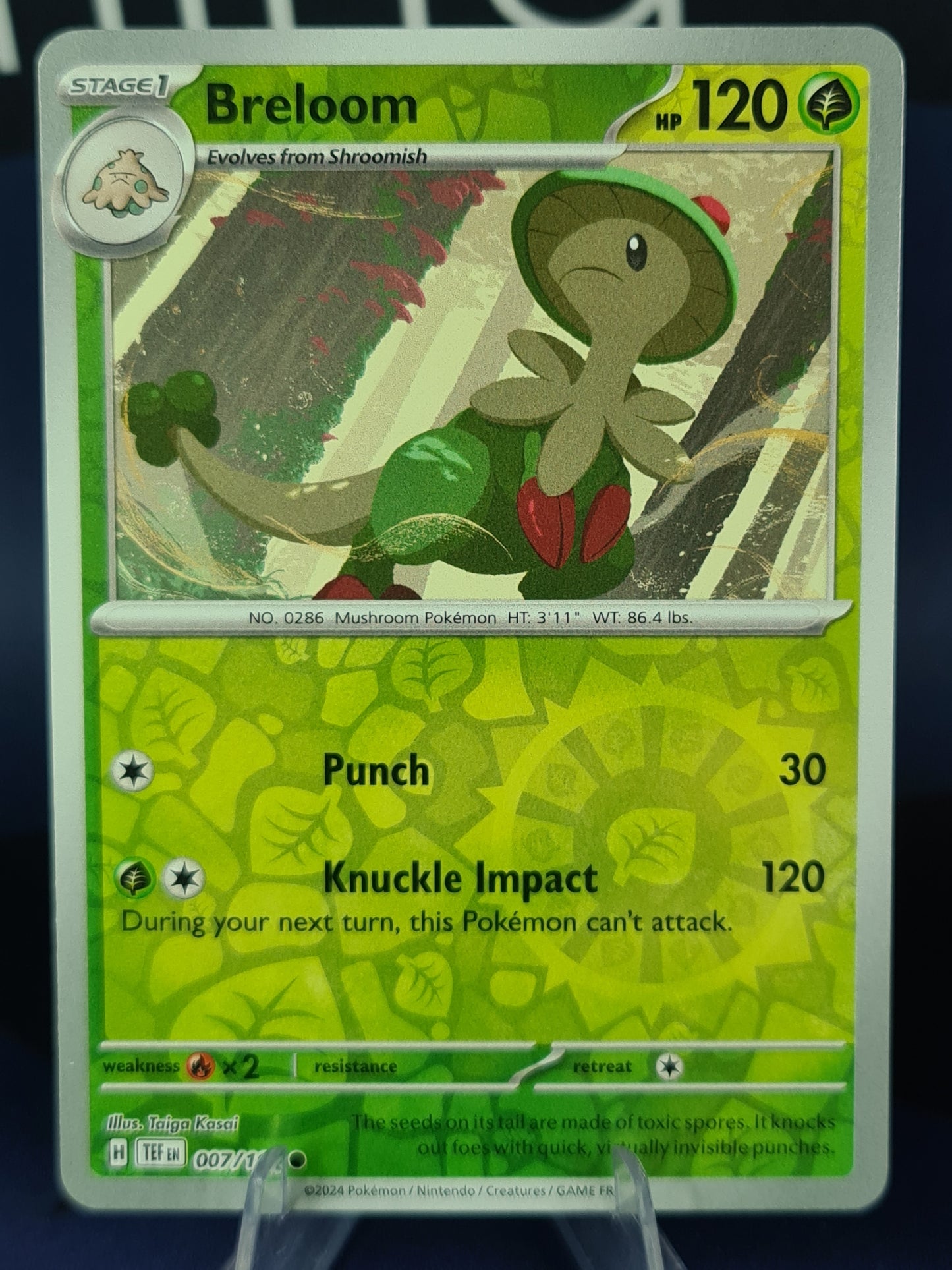 Breloom 007/162 Temporal Forces RH