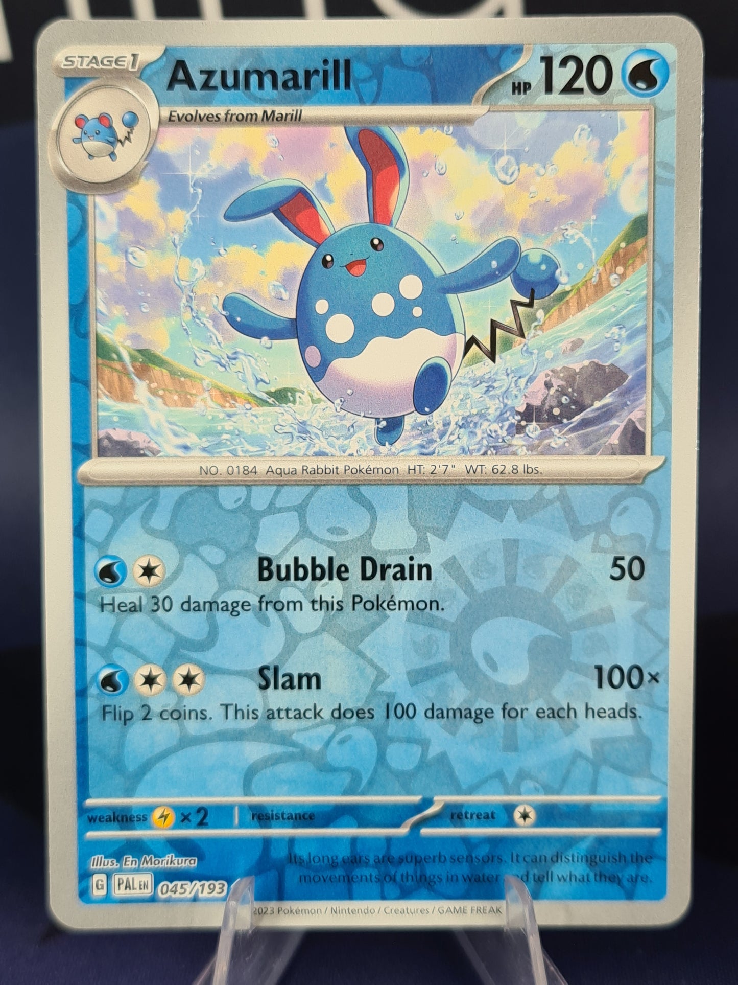 Azumarill 045/193 Paldea Evolved RH