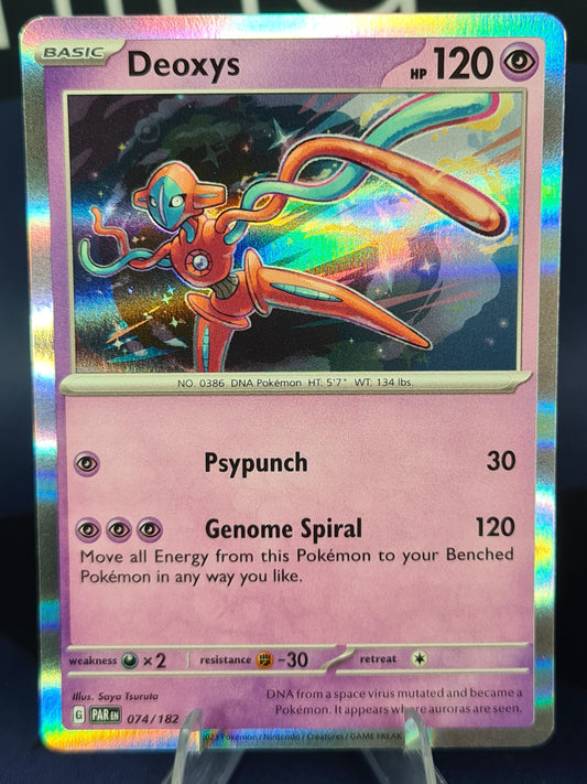 Deoxys 074/182 Paradox Rift Holo