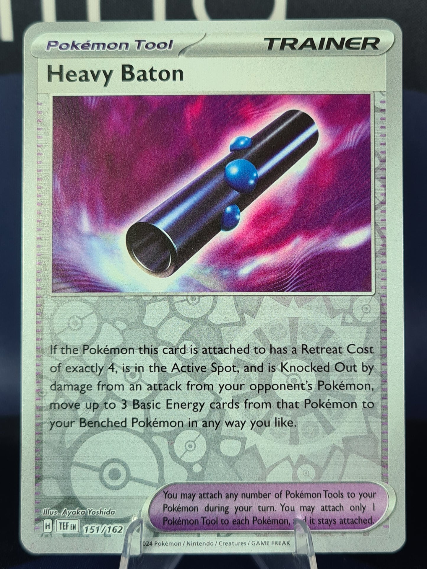 Heavy Baton 151/162 Temporal Forces Reverse Holo
