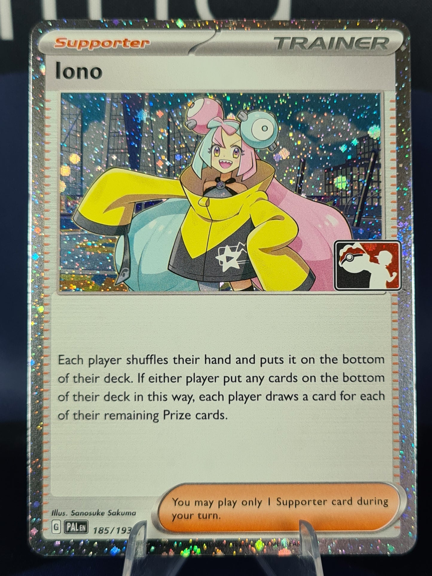 Iono Series 4 Holo Play Stamp
