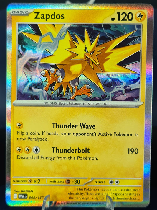 Zapdos 065/167 Twilight Masquerade Holo