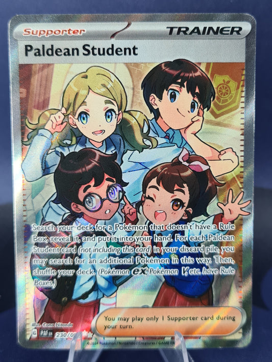 Paldean Student 230/091 Paldean Fates Ultra Rare