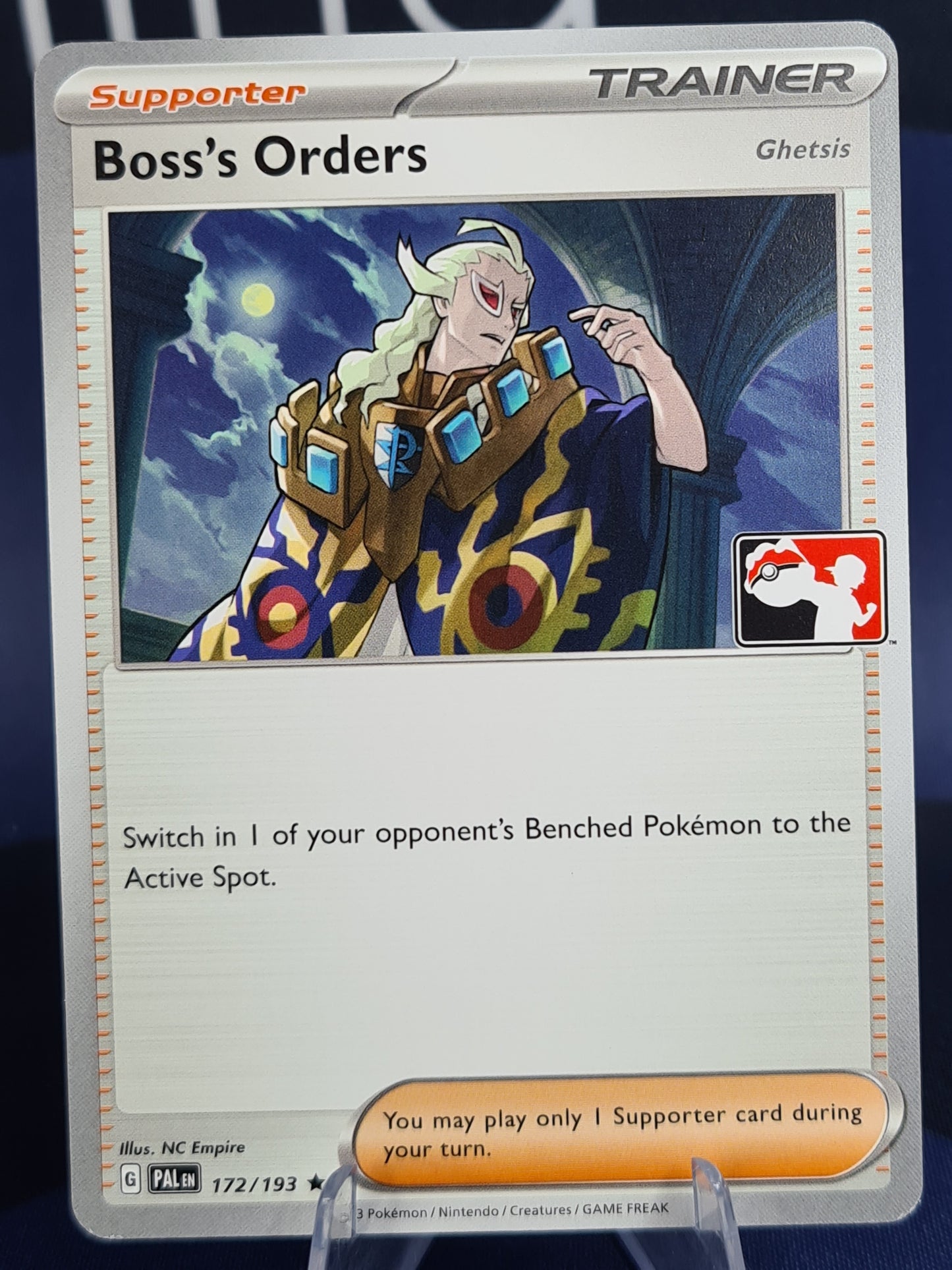 Boss's Orders (Ghetsis) Play Stamp Series 4