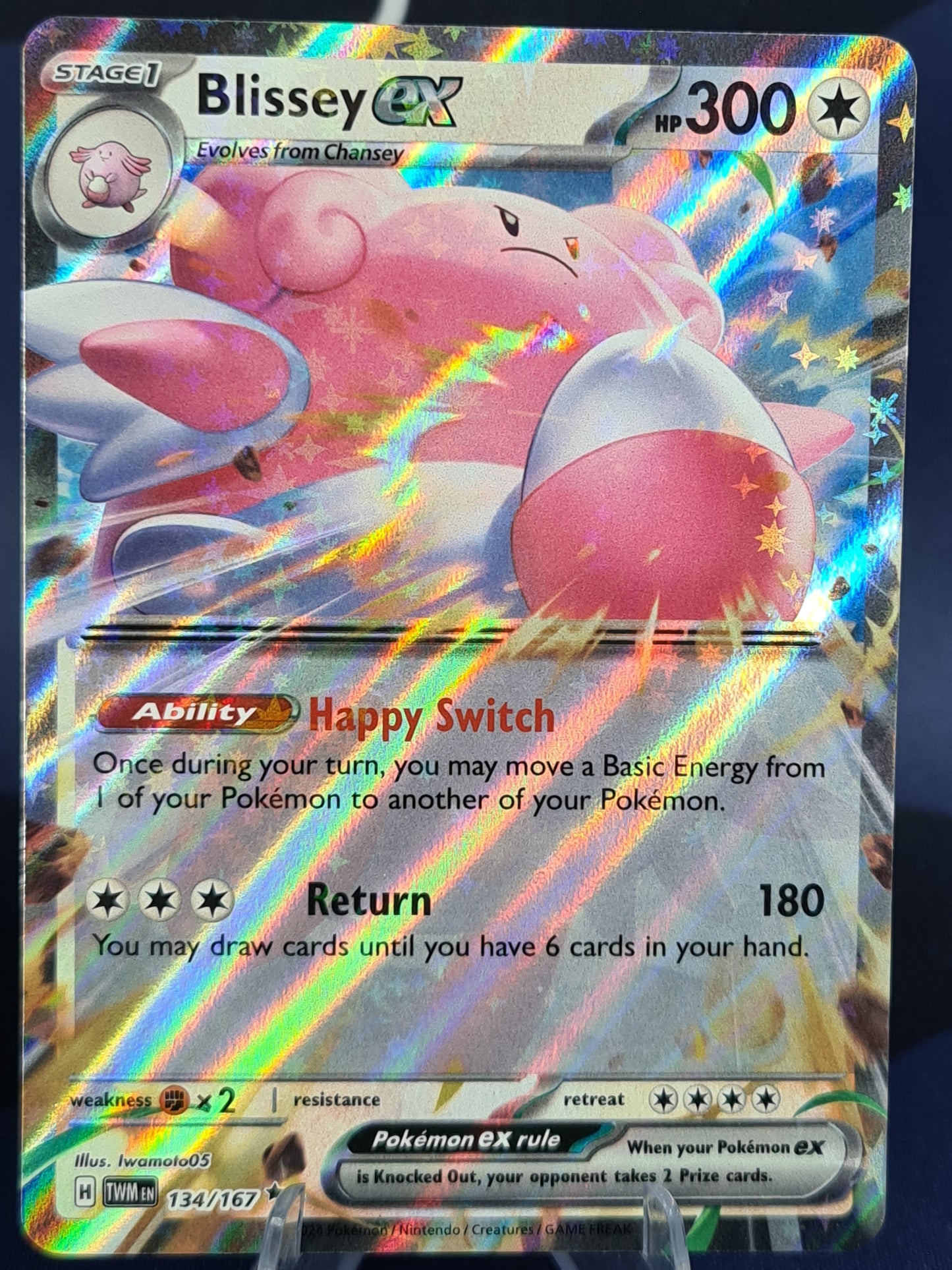 Blissey ex 134/167 Twilight Masquerade