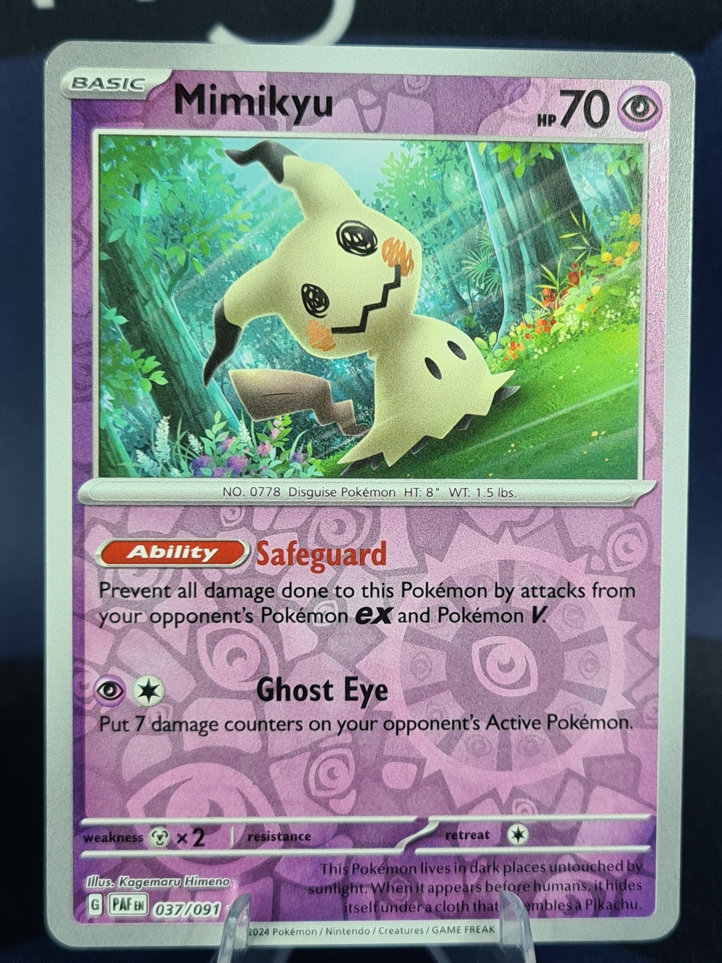 Mimikyu 037/091 Paldean Fates RH