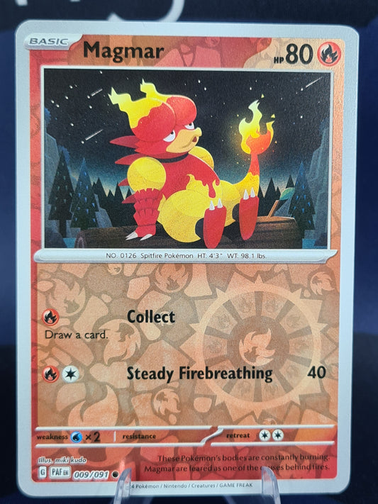 Magmar 009/091 Paldean Fates RH