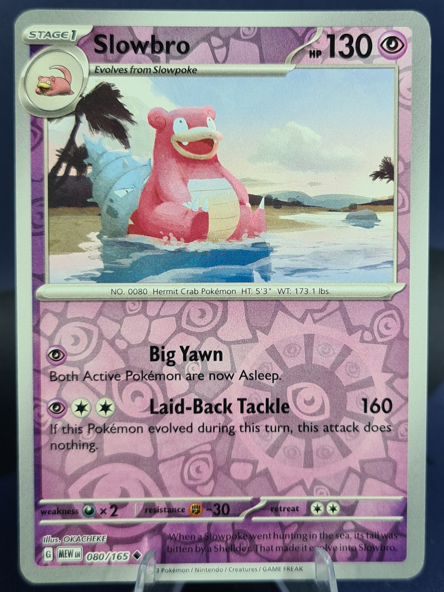 Slowbro 080/165 151 RH