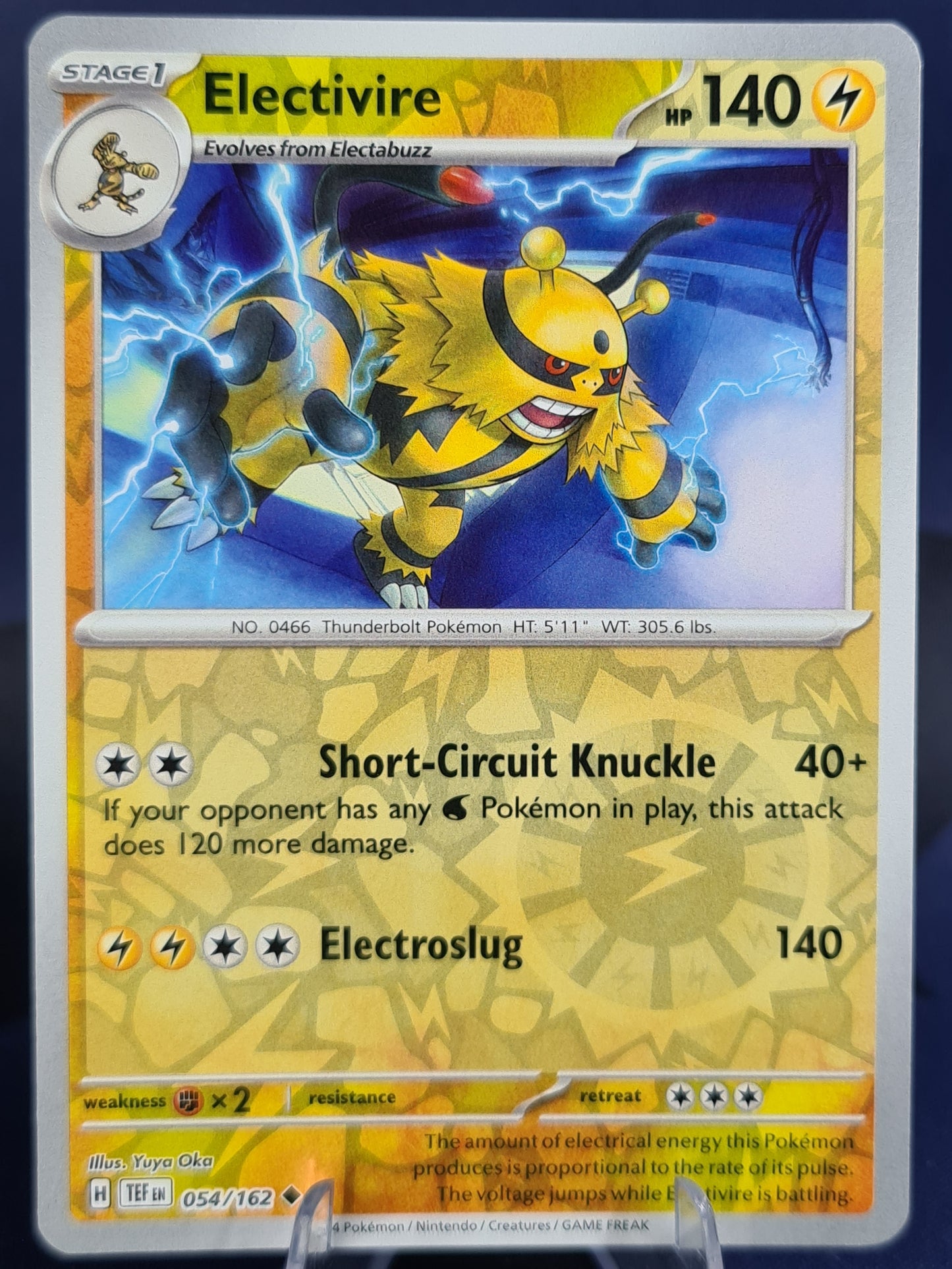 Electivire 054/162 Temporal Forces RH