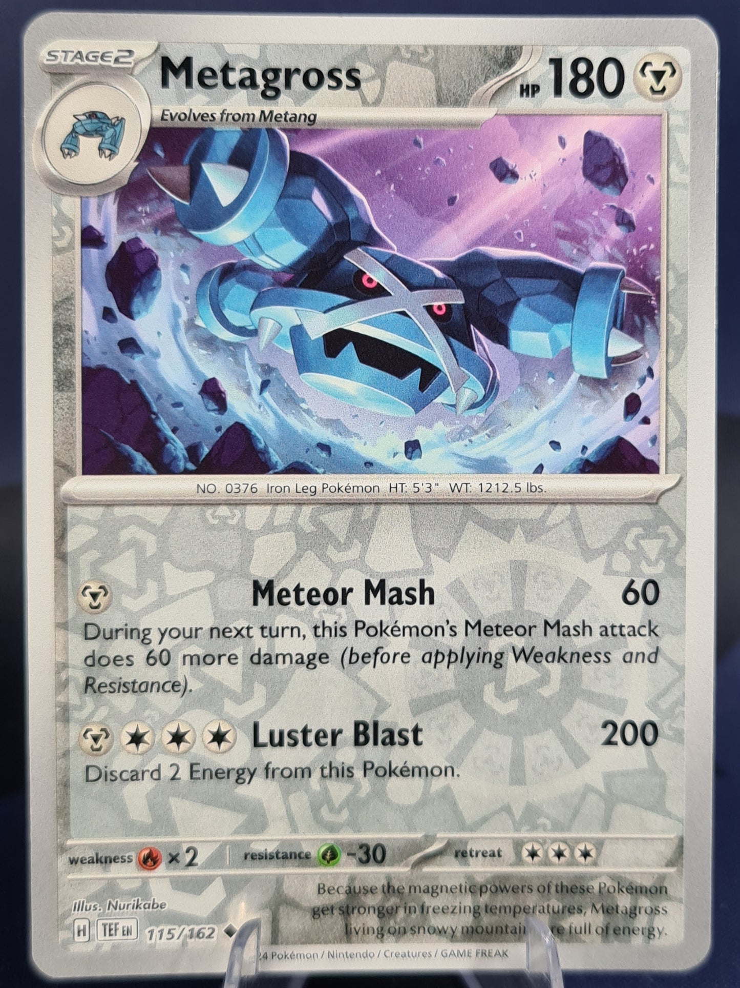 Metagross 115/162 Temporal Forces RH