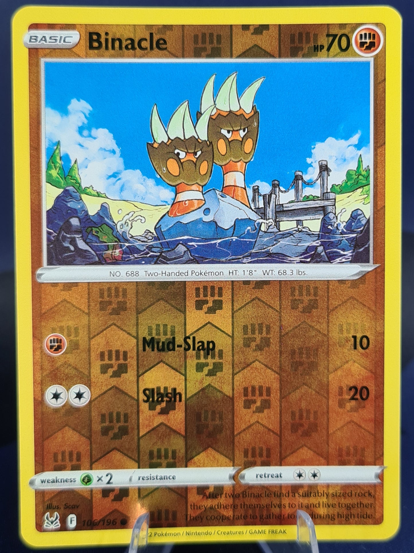 Binacle 106/196 Lost Origin Reverse Holo