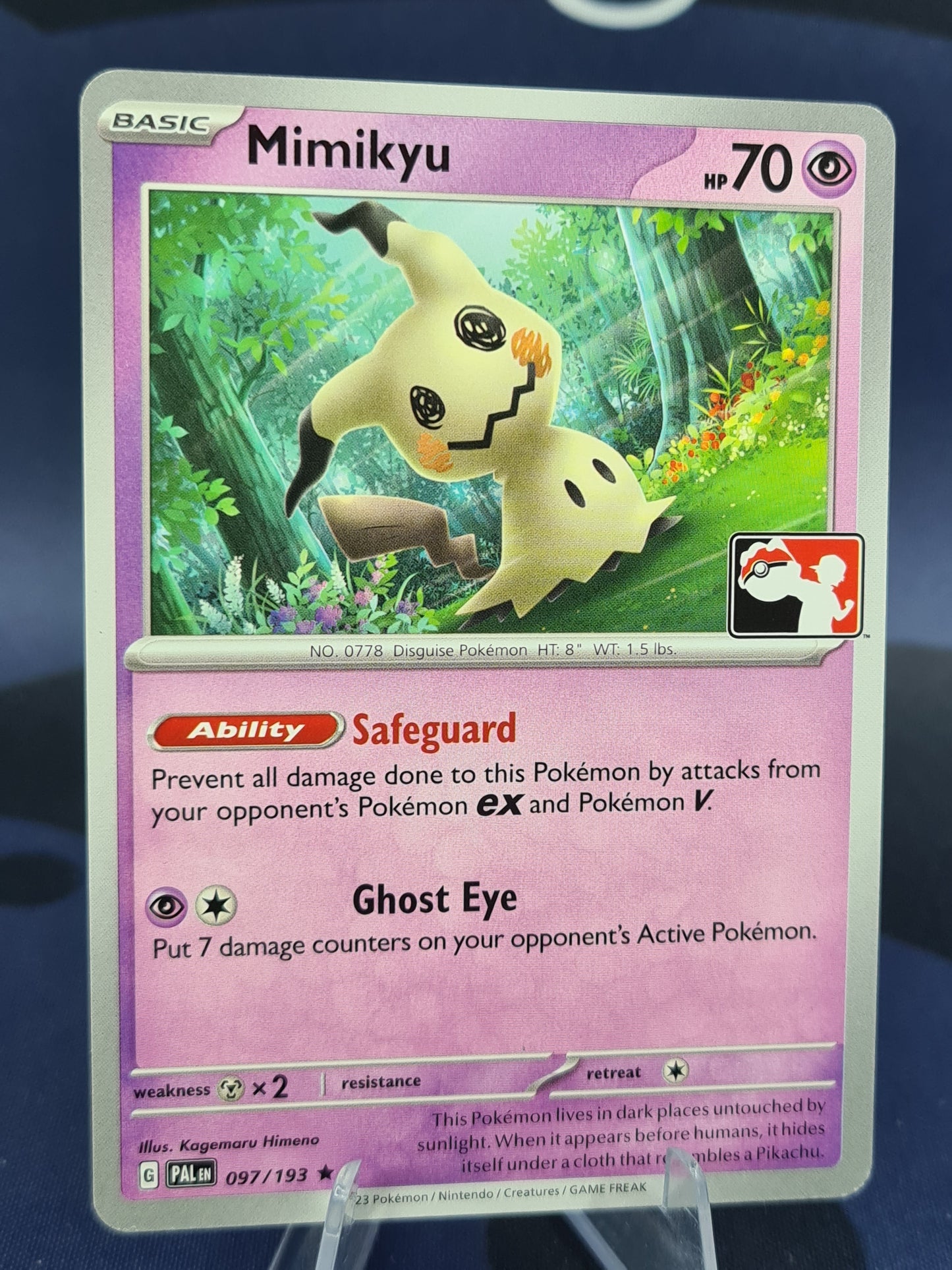 Mimikyu Play Stamp Series 4
