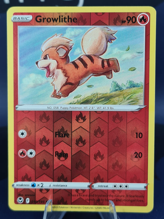 Growlithe 019/195 Silver Tempest RH