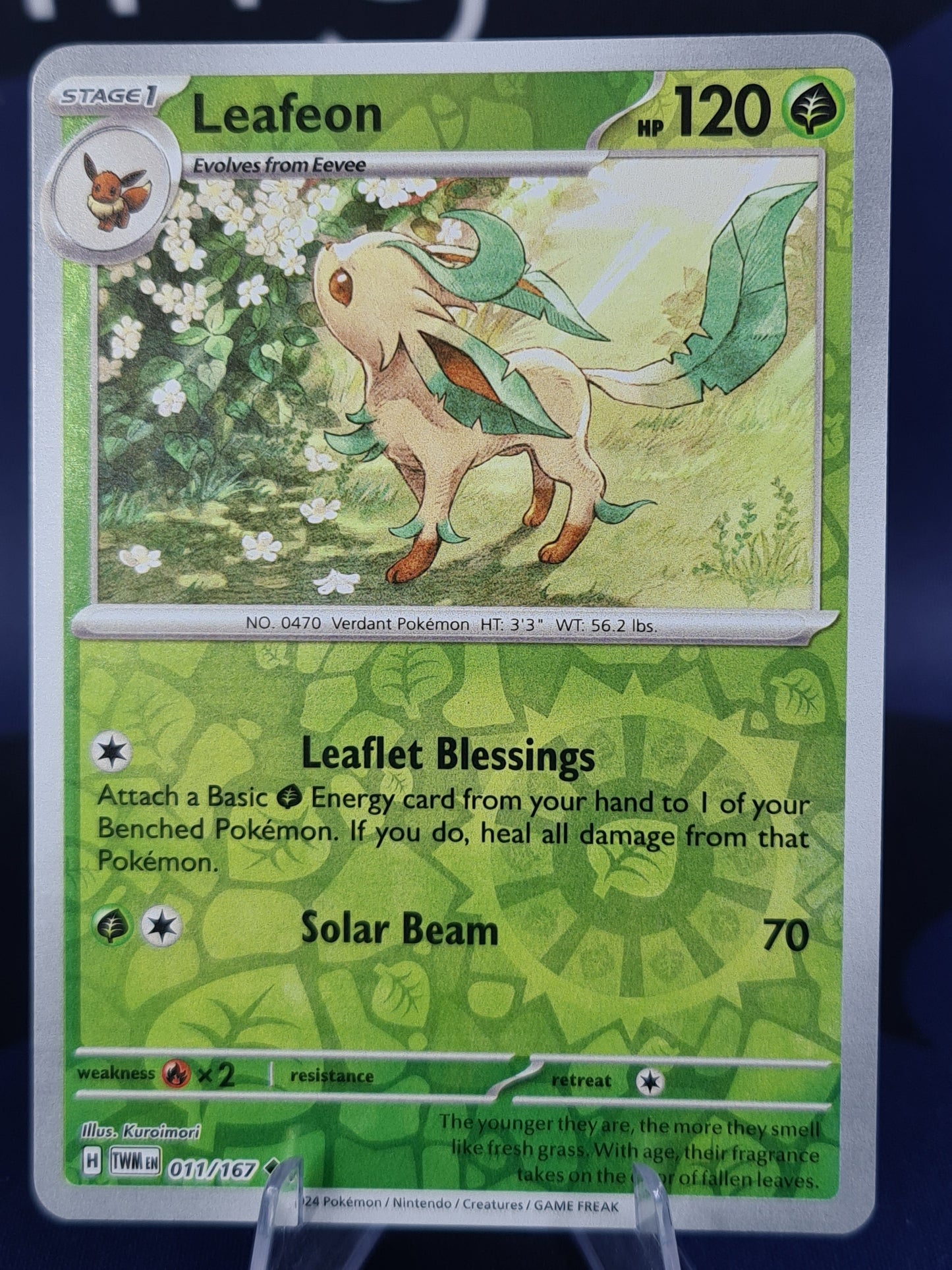 Leafeon 011/167 Twilight Masquerade RH