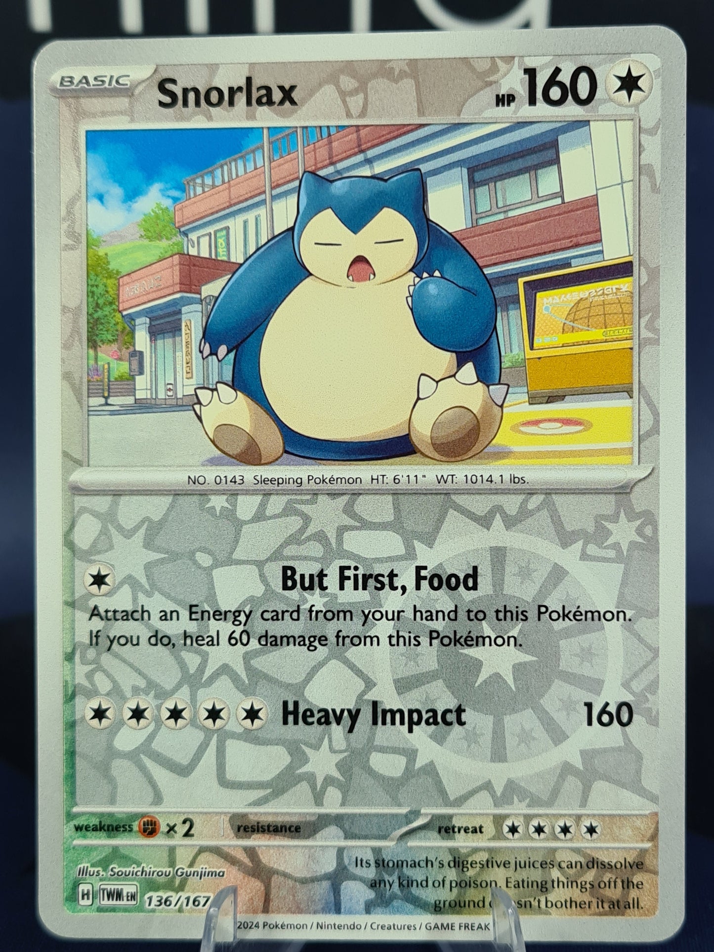 Snorlax 136/167 Twilight Masquerade RH