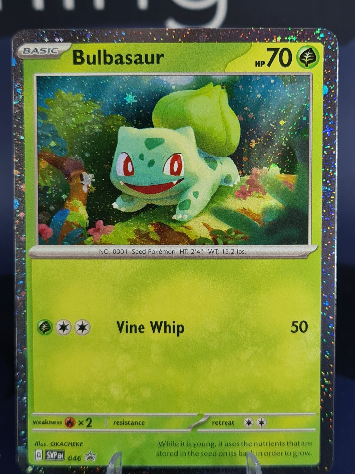Bulbasaur SVP046 Black Star Promo