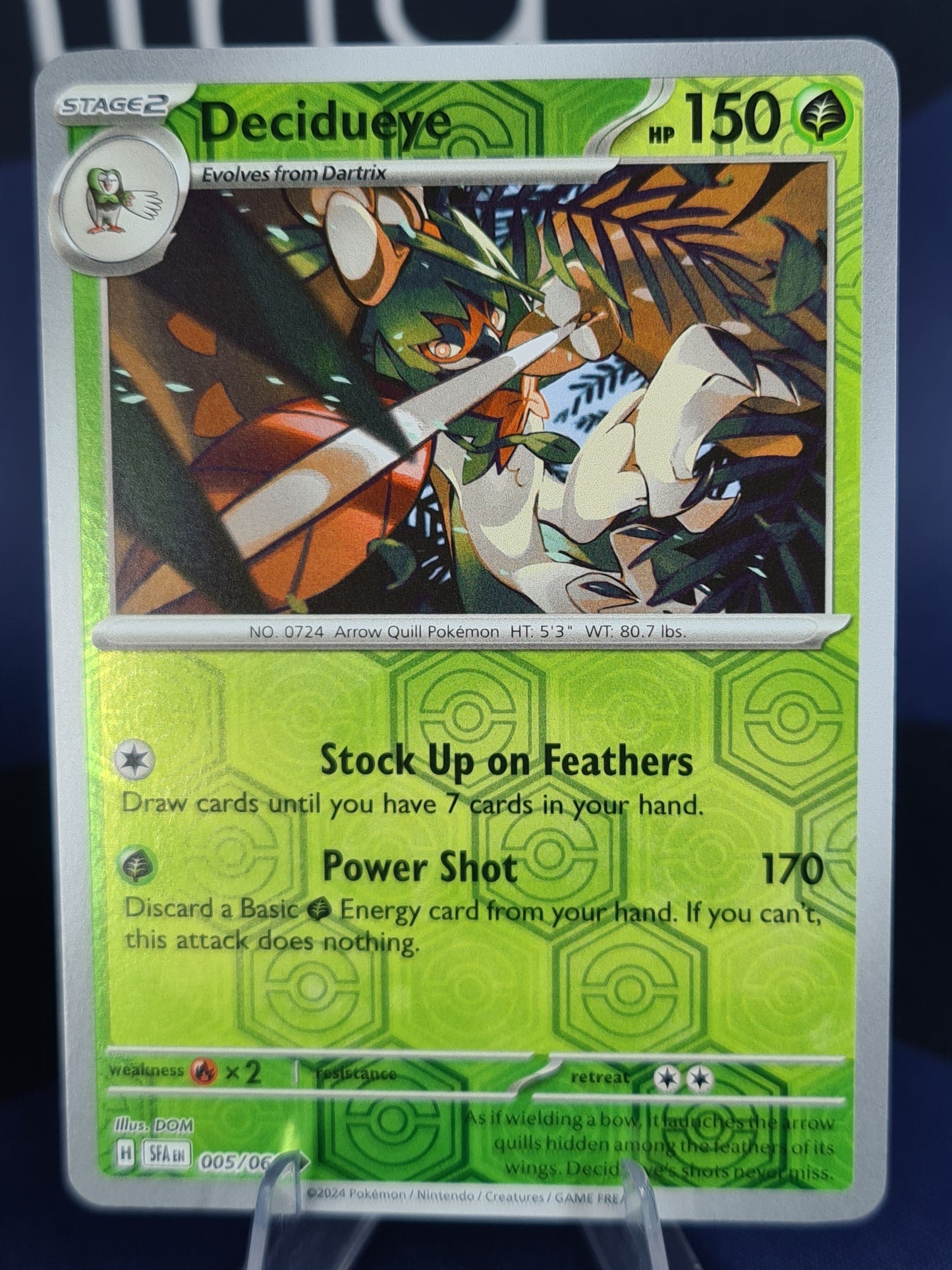 Decidueye 005/064 Shrouded Fable RH