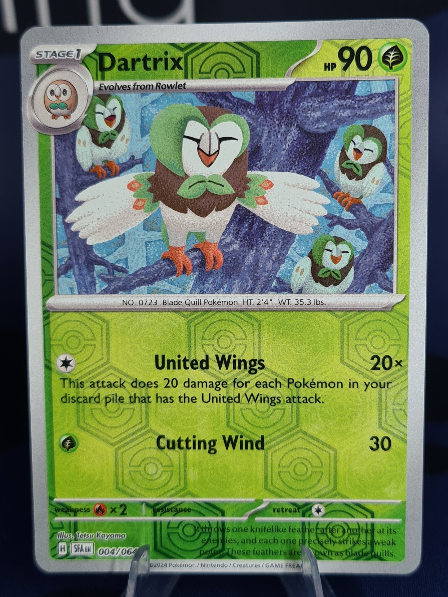 Dartrix 004/064 Shrouded Fable RH