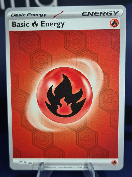 Basic Fire Energy SVE002 Shrouded Fable Holo