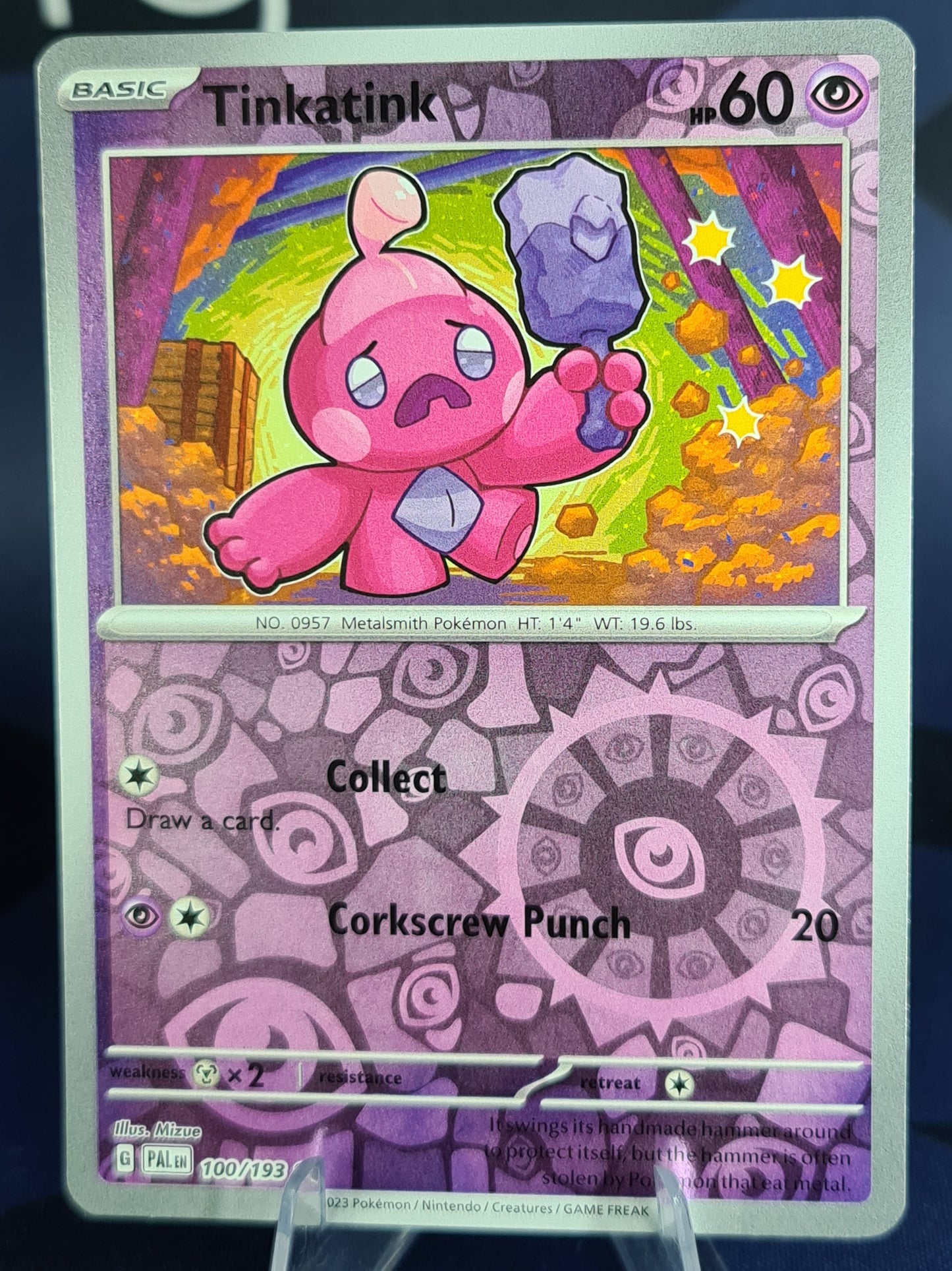 Tinkatink 100/193 Paldea Evolved RH