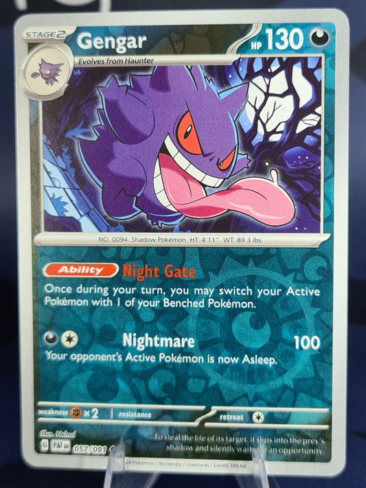 Gengar 057/091 Paldean Fates RH