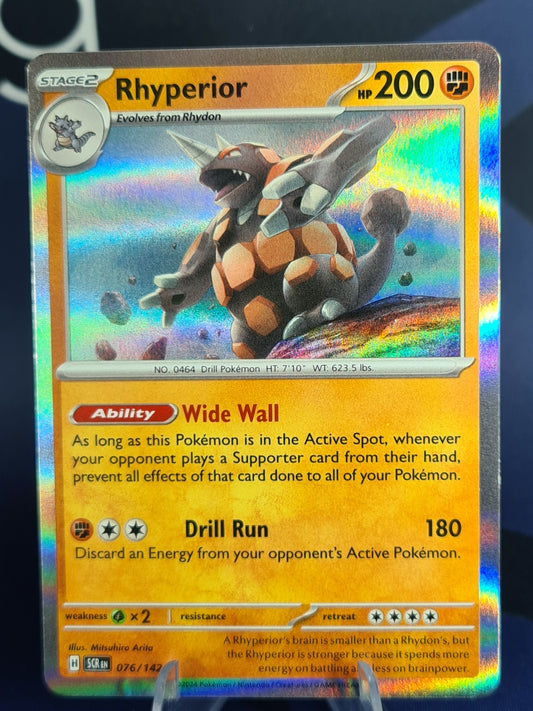 Rhyperior 076/142 Stellar Crown Holo