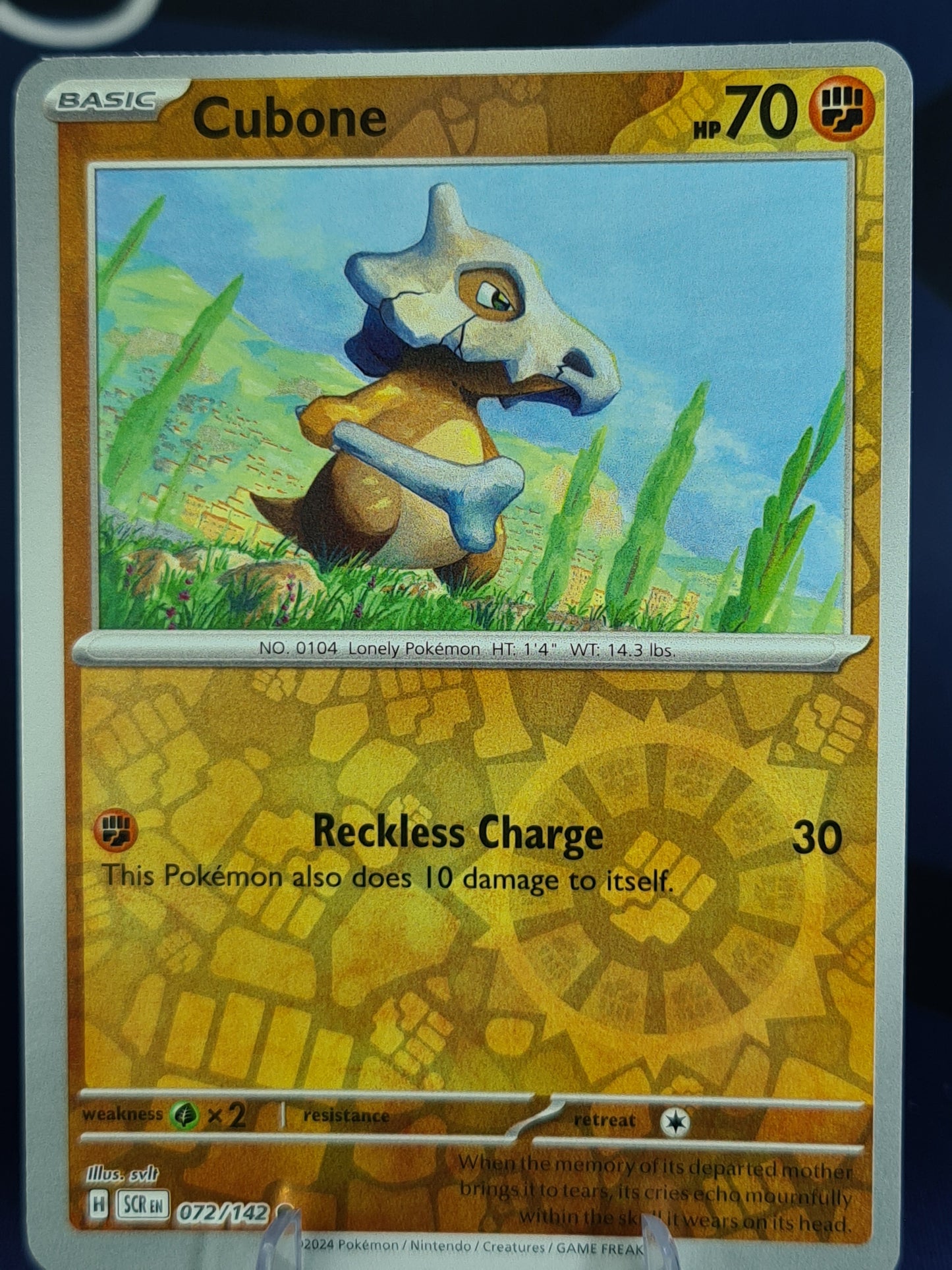 Cubone 072/142 Stellar Crown RH