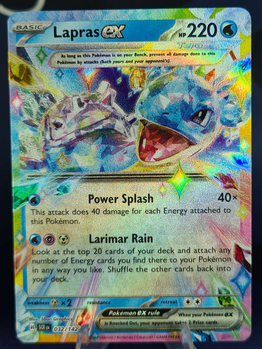 Lapras ex 032/142 Stellar Crown Double Rare