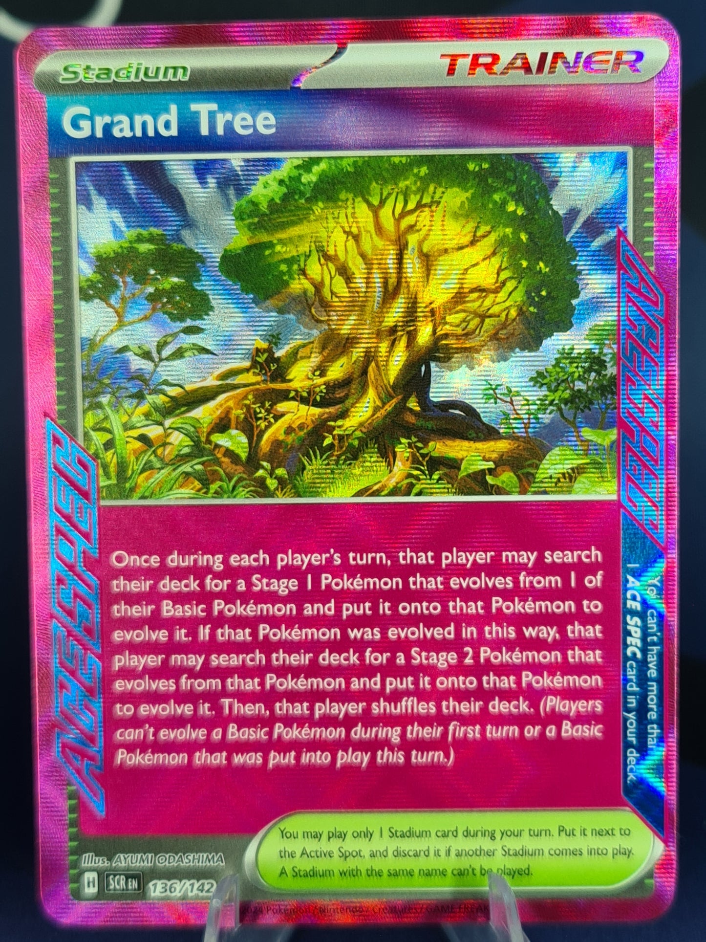 Grand Tree 136/142 Stellar Crown Ace Spec