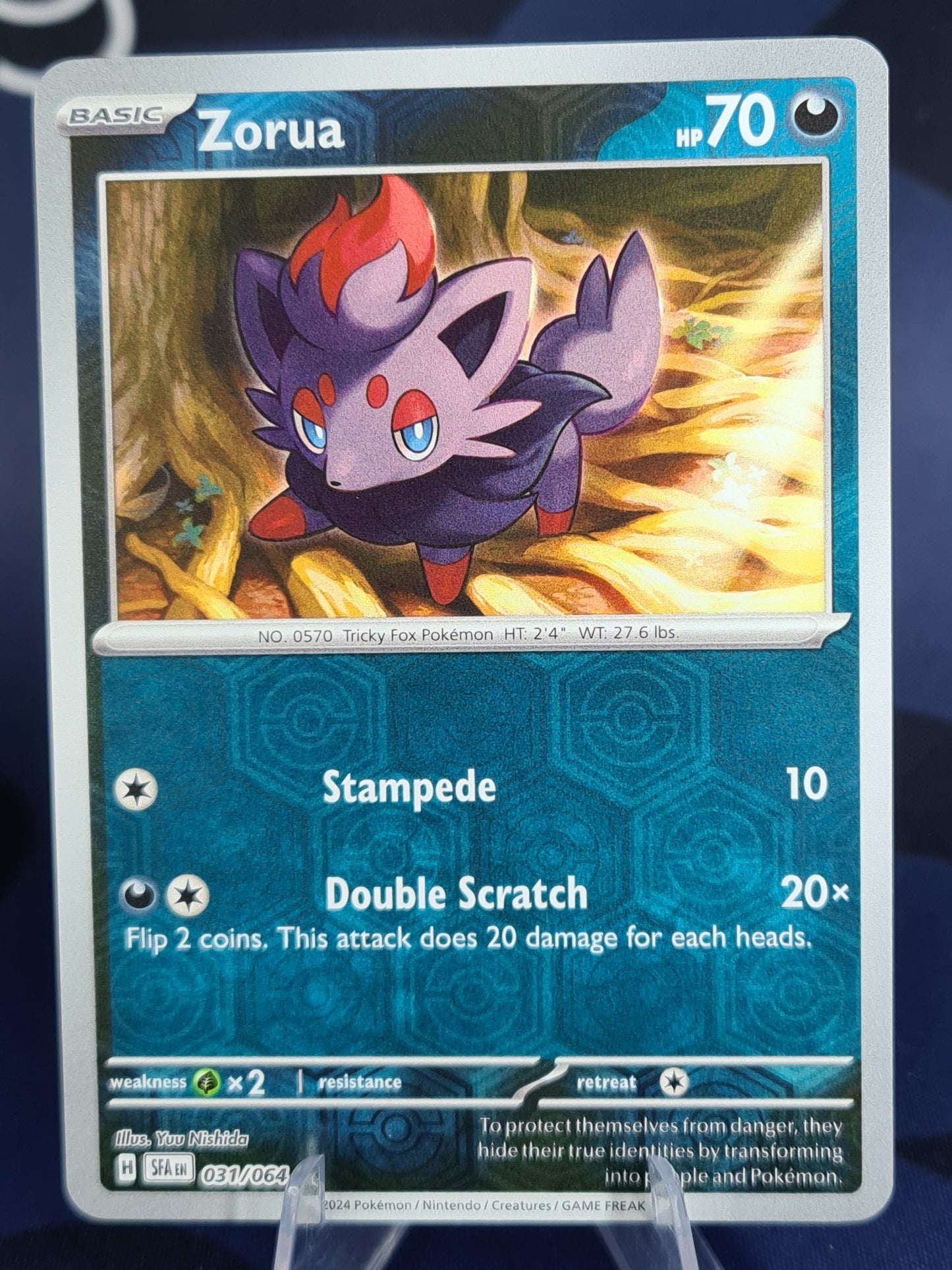 Zorua 031/064 Shrouded Fable RH