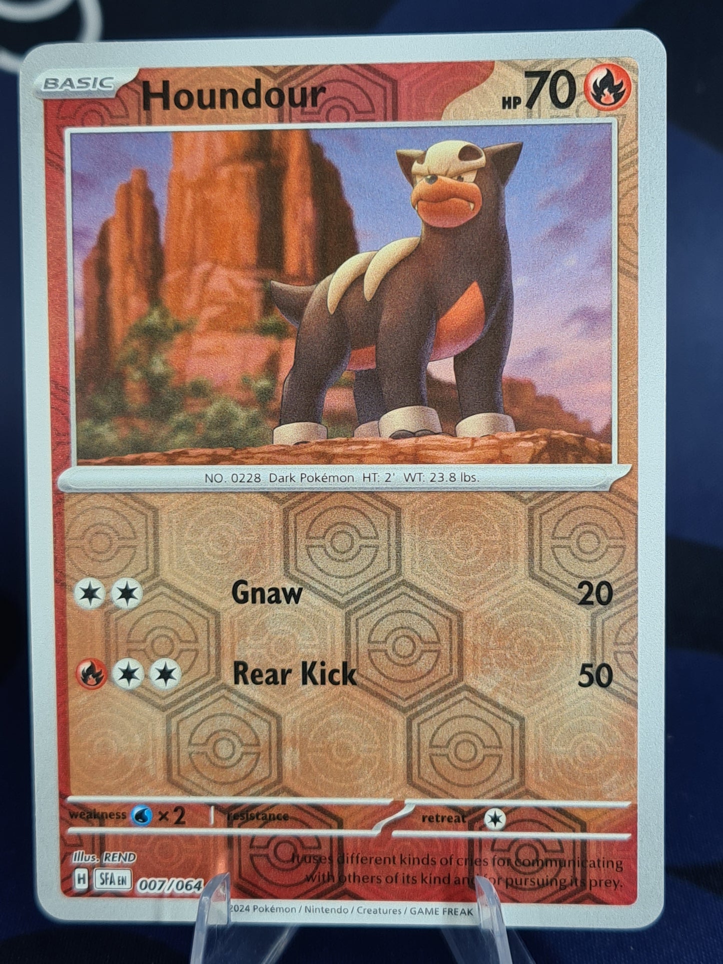 Houndour 007/064 Shrouded Fable RH