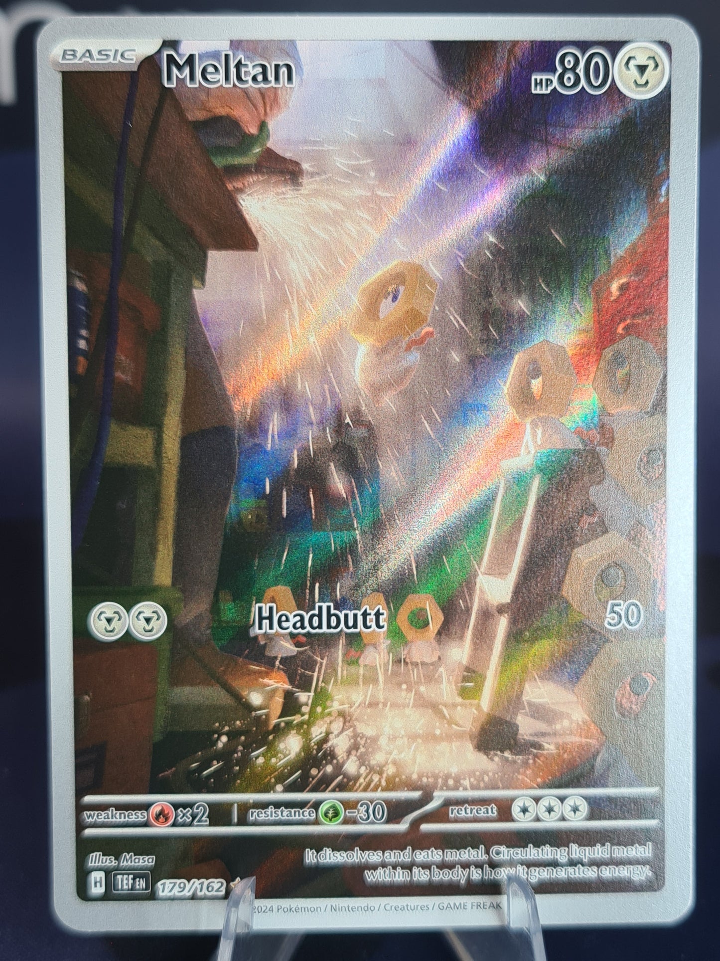 Meltan 179/162 Temporal Forces Illustration Rare