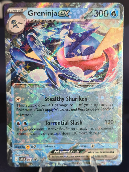 Greninja ex SVP054 Black Star Promo