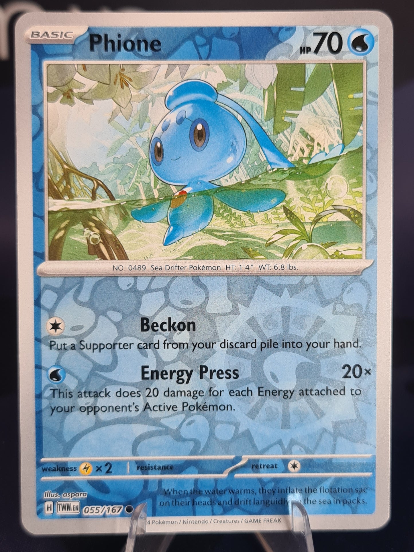 Phione 055/167 Twilight Masquerade RH