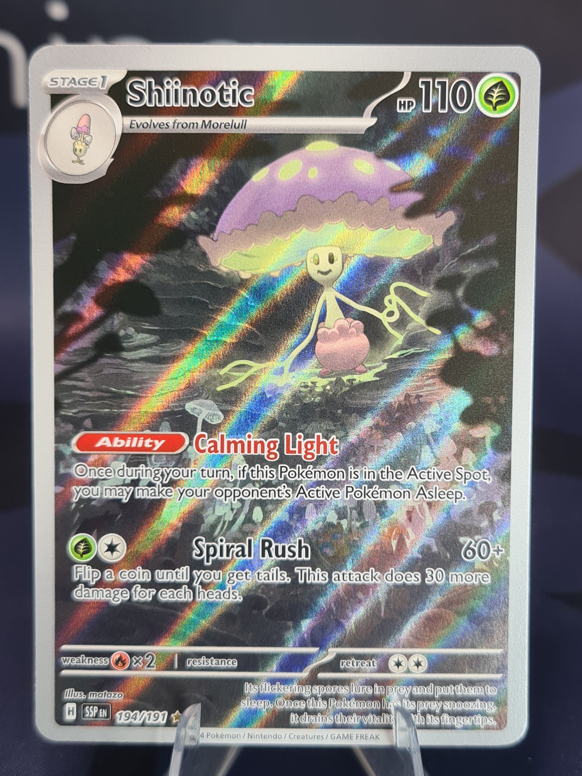 Shiinotic 194/191 Surging Sparks Illustration Rare – Red Panda Gaming
