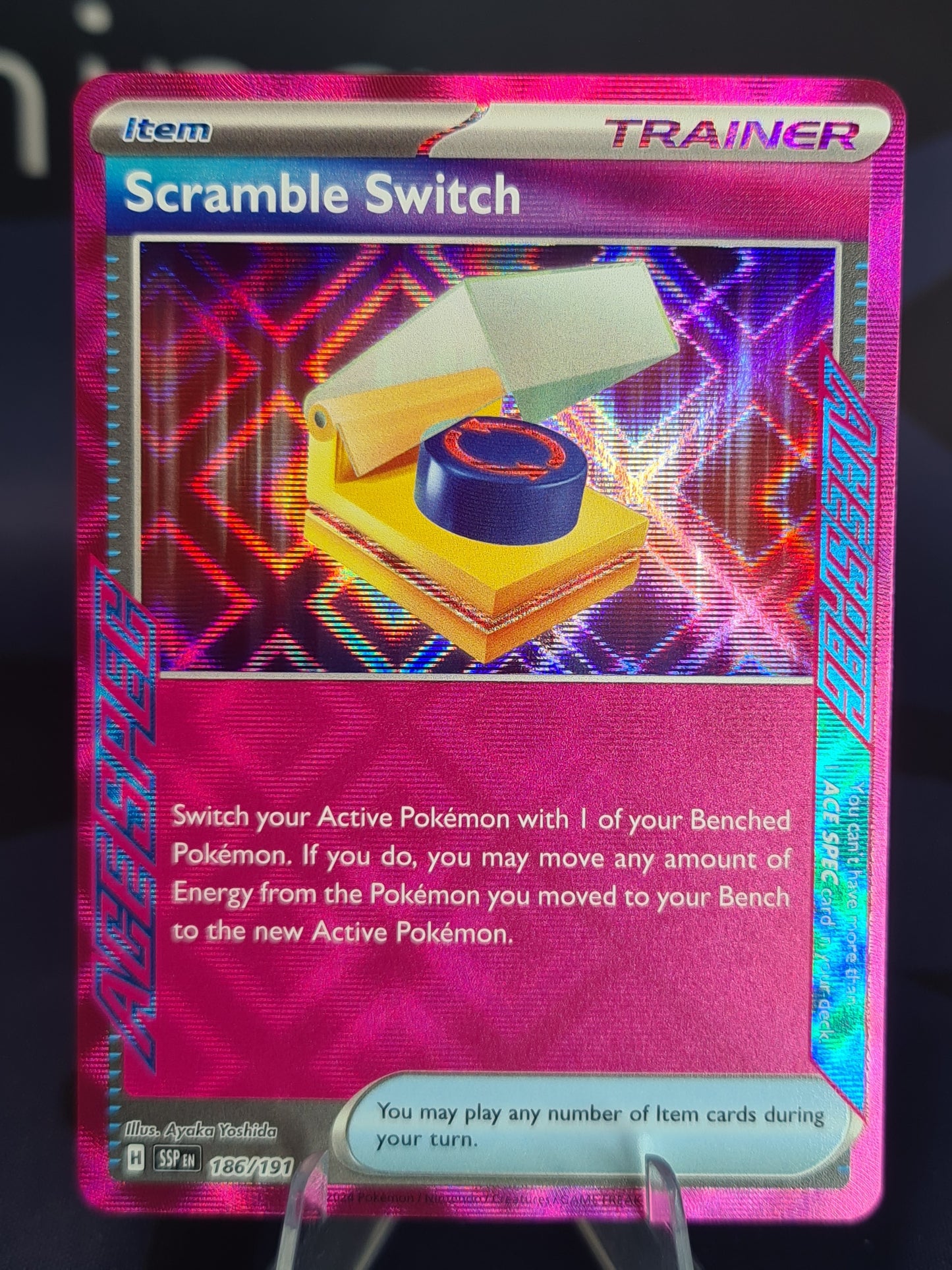 Scramble Switch 186/191 Surging Sparks Ace Spec