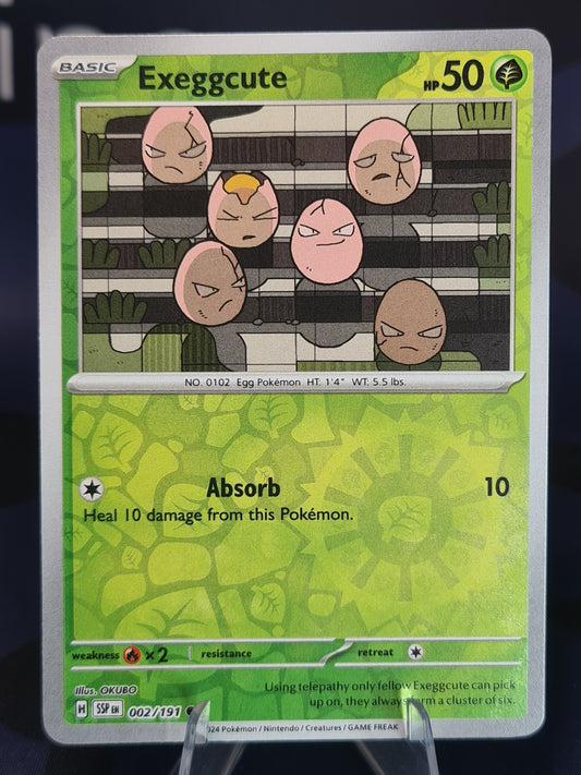 Exeggcute 002/191 Surging Sparks RH